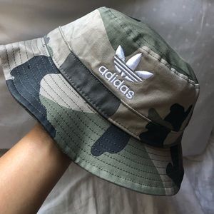 NWT Adidas Camo Bucket Hat